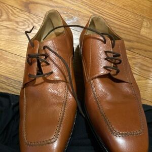 Valleverde Men’s Brown Leather Dress Shoes